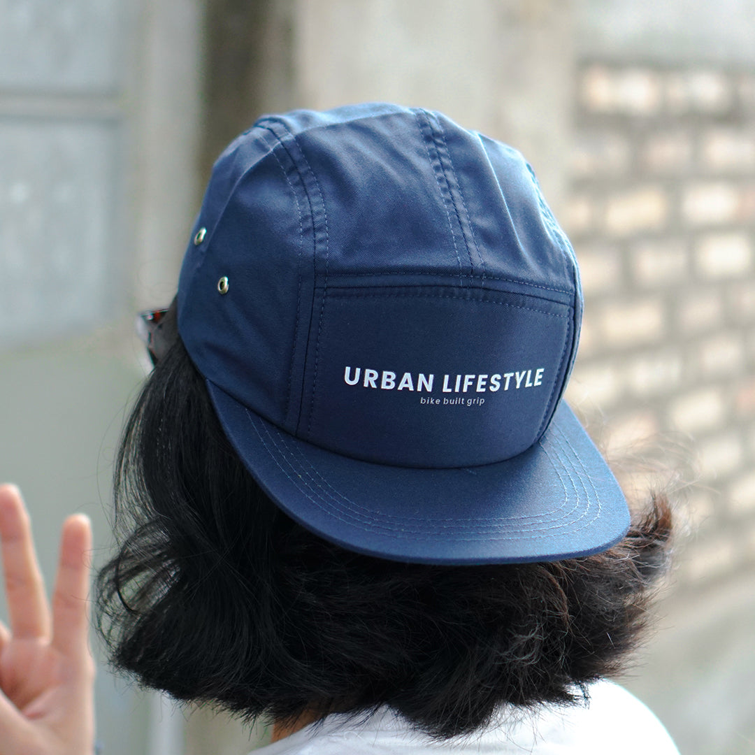 5 Panel Hat Urban Lifestyle Navy