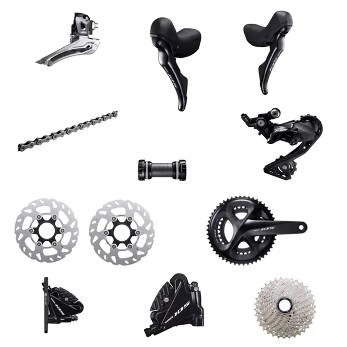 SHIMANO SET 105 R7020 53T 170MM
