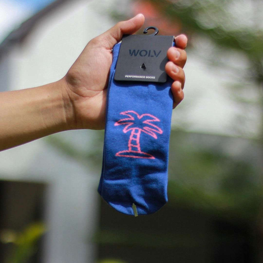 Party Pace - Azure Blue Socks