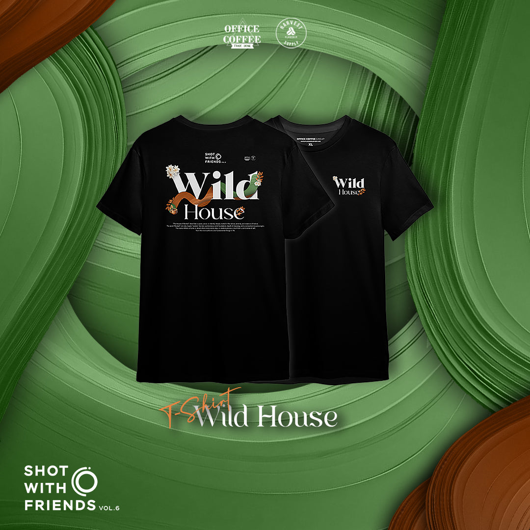 T-Shirt Wild House - Black