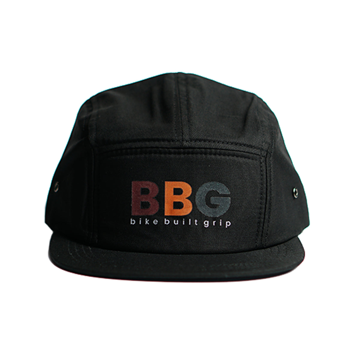 5 Panel Hat BBG Black