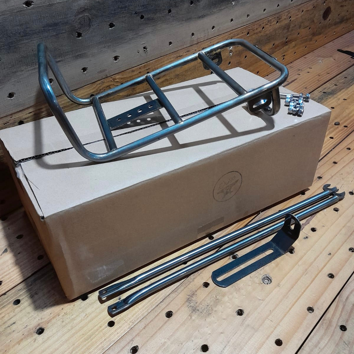 Edsen Front Rack + Light Mount - Raw