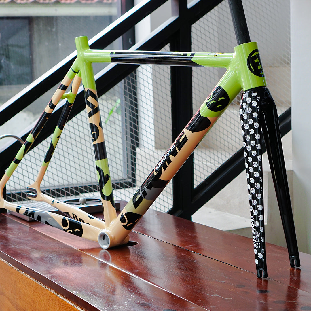 Engine 11 x God and Famous Track Bike