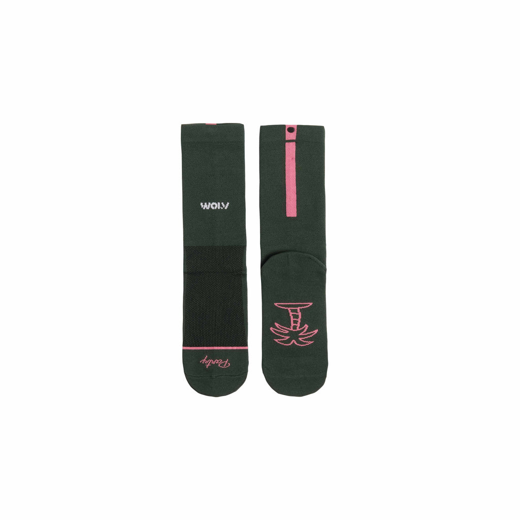 Party Pace - Forest Green Socks