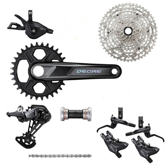 SHIMANO SET DEORE M6100-1 32T 170MM, SGS, 51T