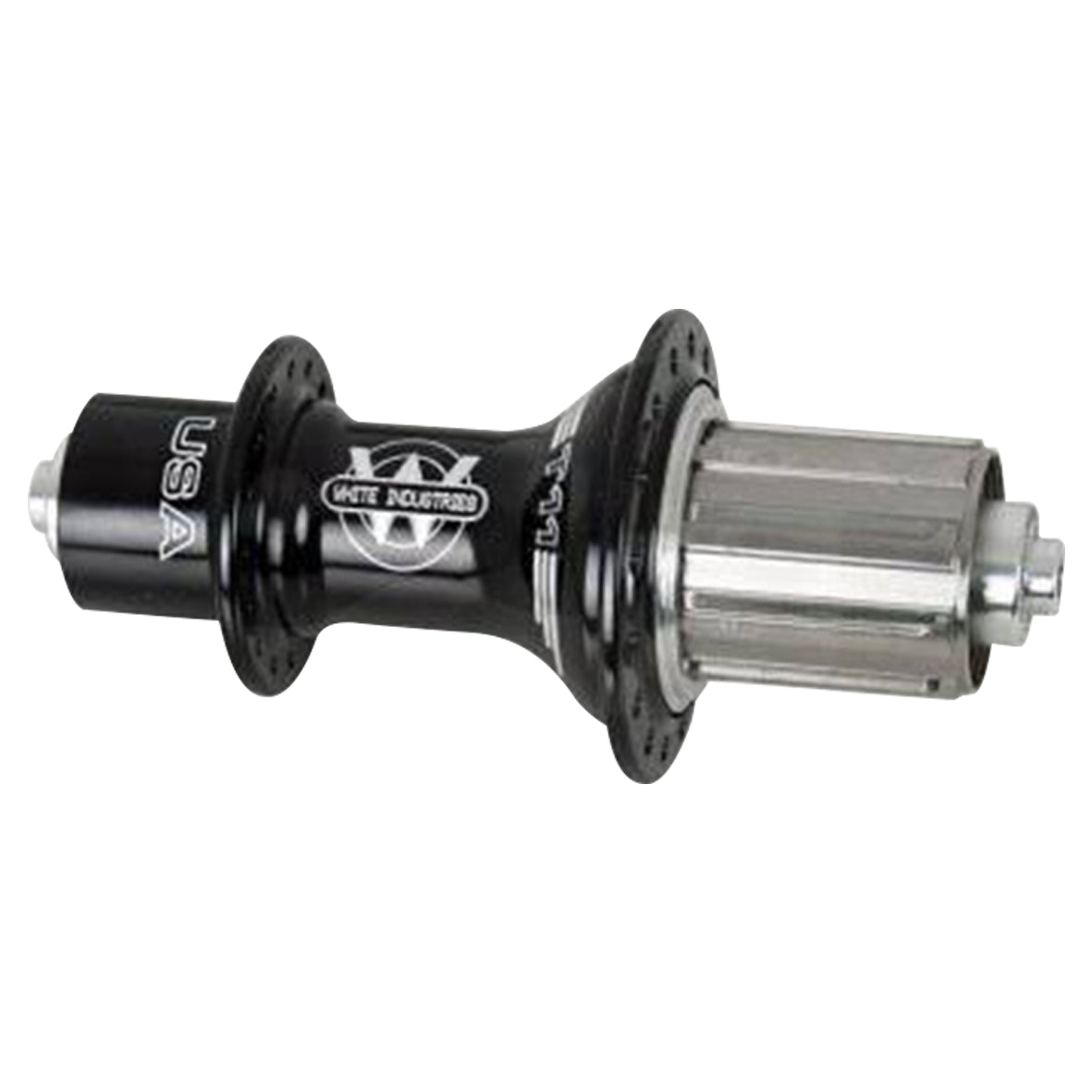 White Industries T11 Road Rear Hub Black 32H Shimano