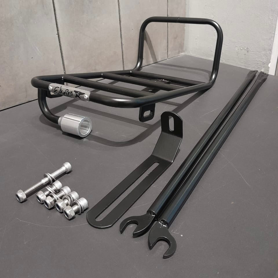 Edsen Front Rack + Light Mount - Black