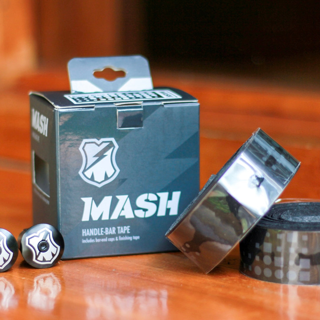 MASH Binary Bar Tape Black