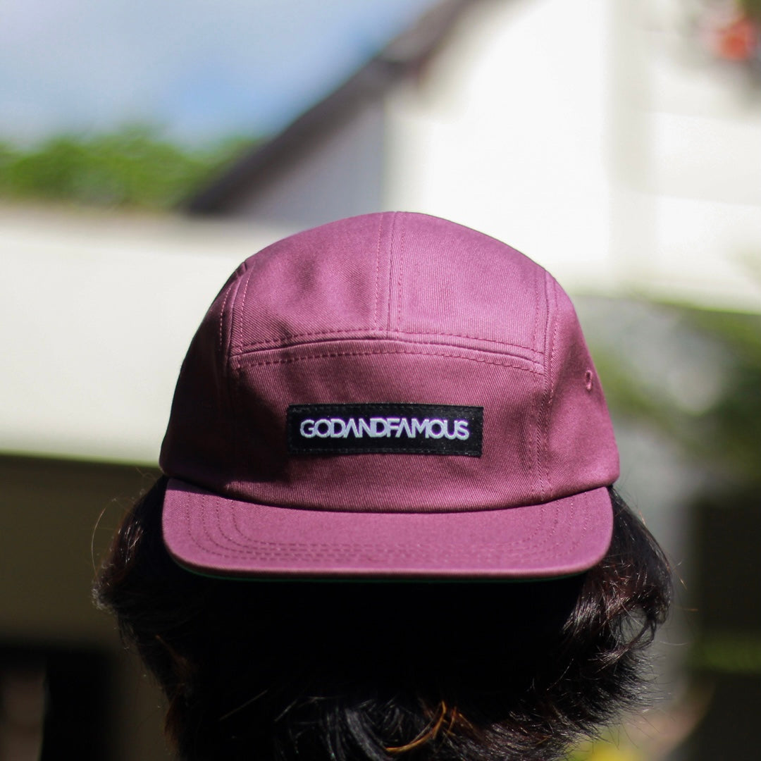 Team 5-Panel Hat - Purple
