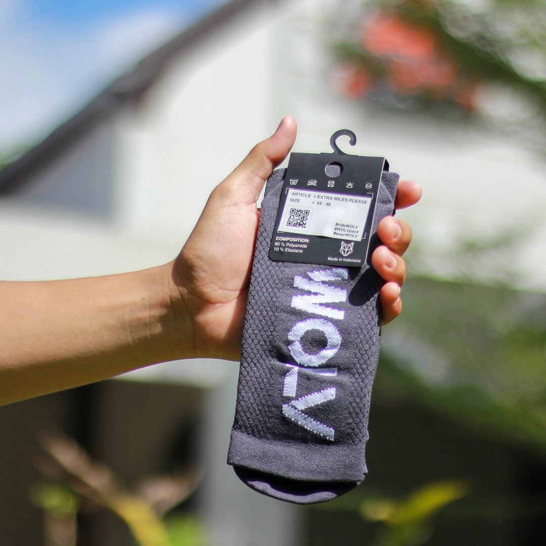 Grey Tarmac - Socks