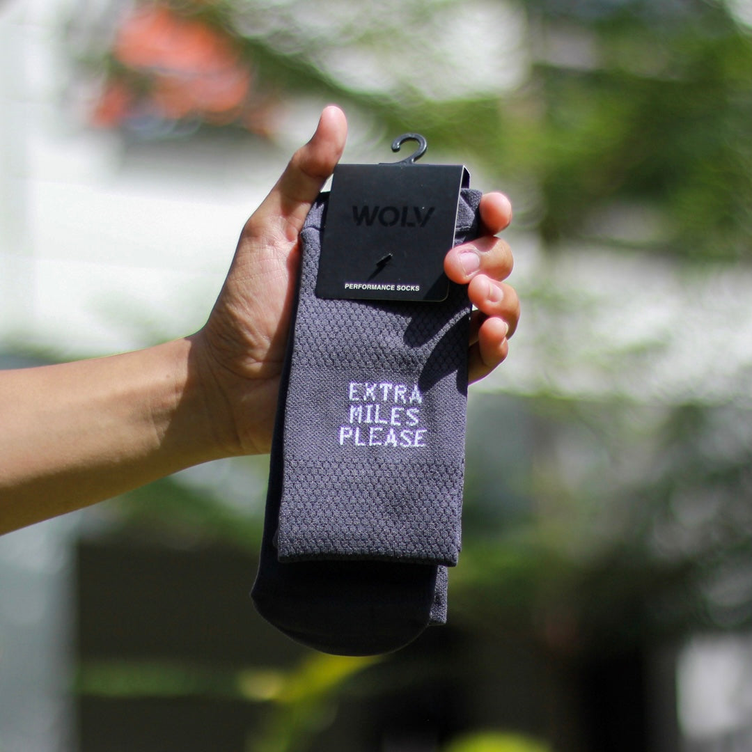 Grey Tarmac - Socks