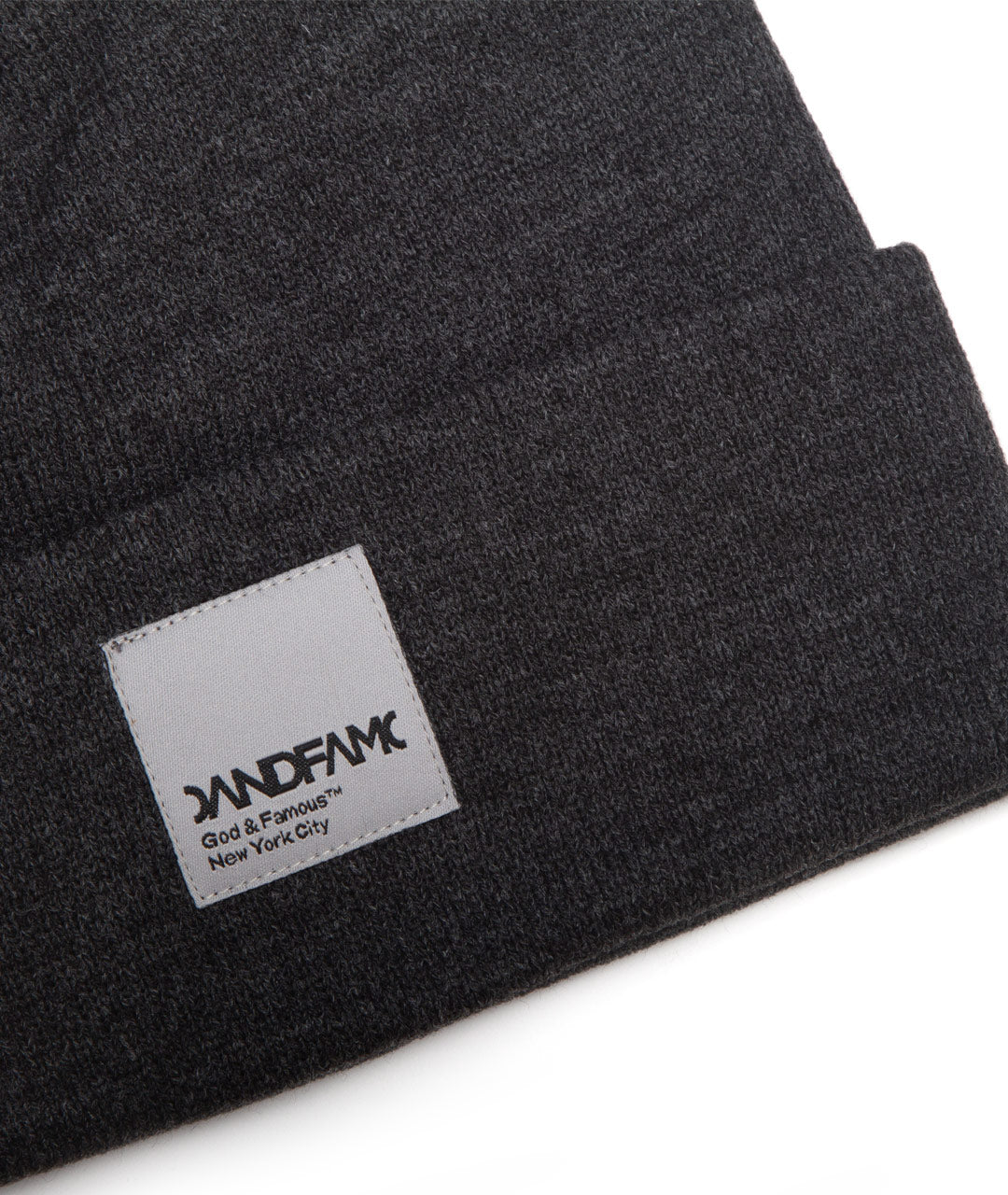 1-Panel Watch Cap - Heather Charcoal