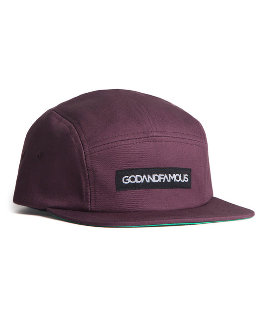 Team 5-Panel Hat - Purple