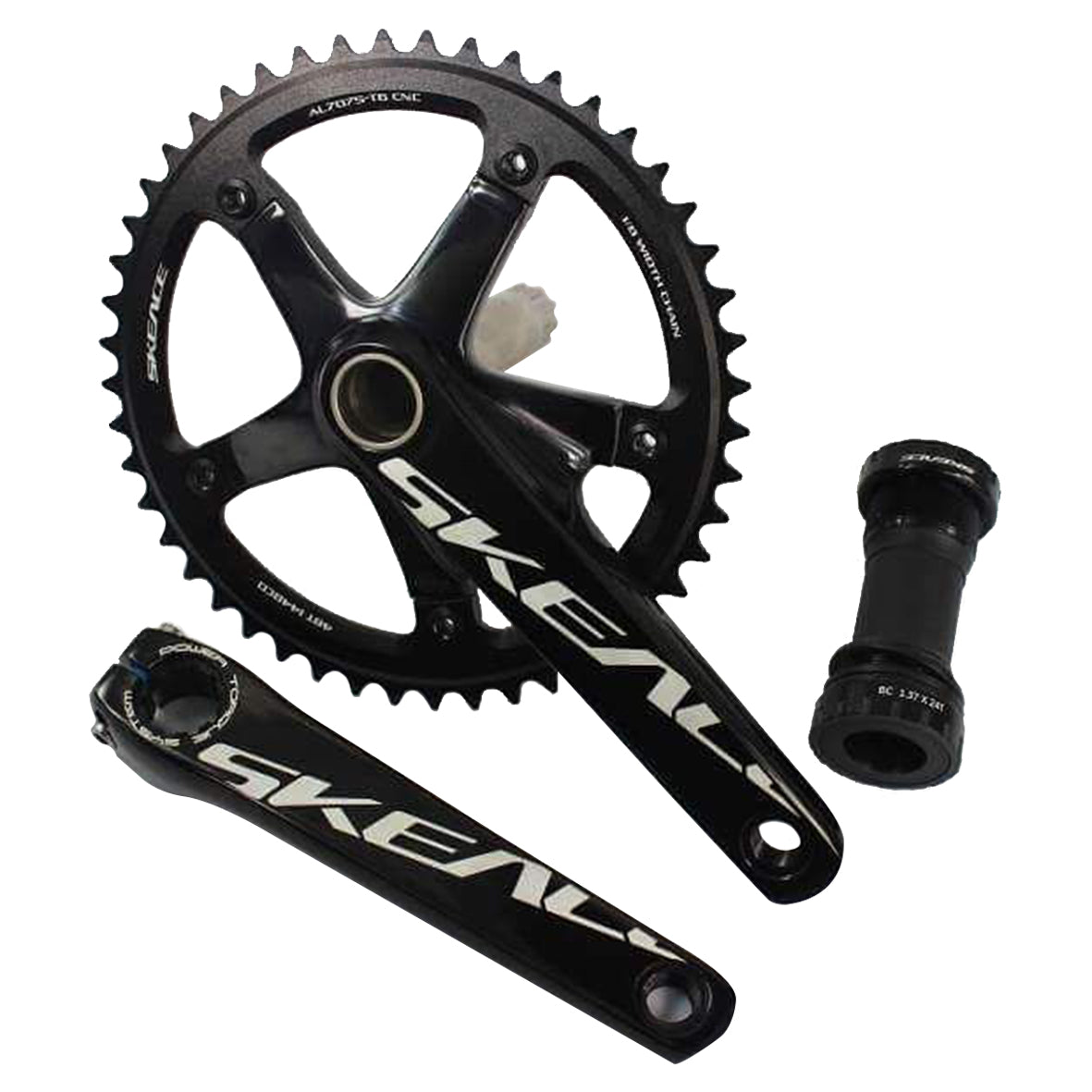 Skeace Hollowtech Black 49T